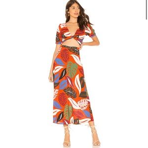 RACHEL PALLY CREPE LEAF Skirt‎